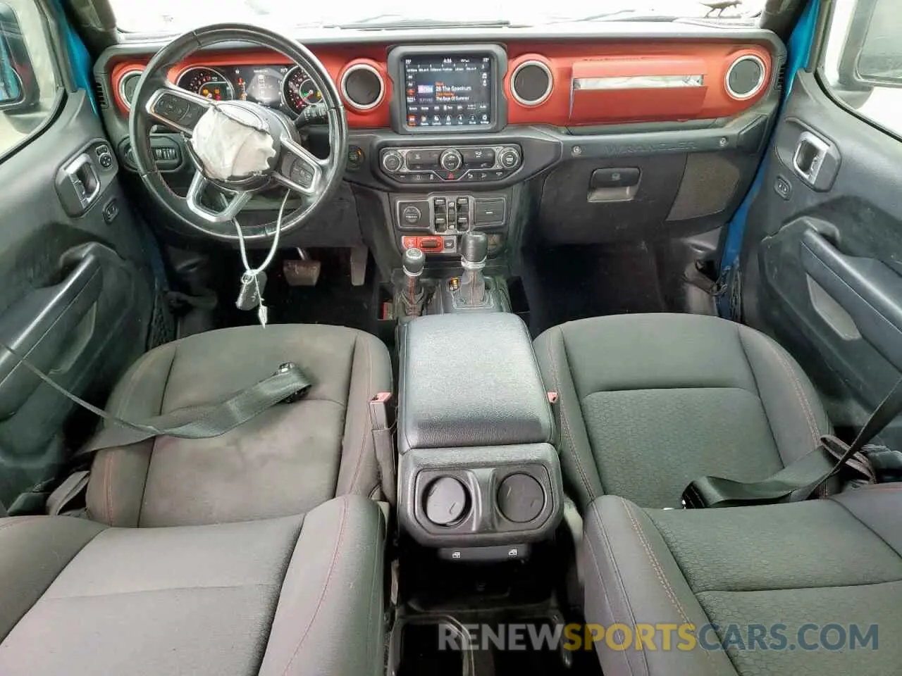 8 Photograph of a damaged car 1C4HJXFG6LW188313 JEEP WRANGLER 2020