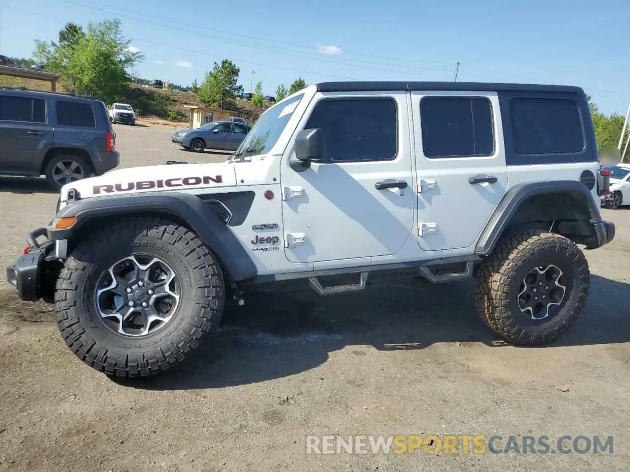 1 Photograph of a damaged car 1C4HJXFN2LW253771 JEEP WRANGLER 2020
