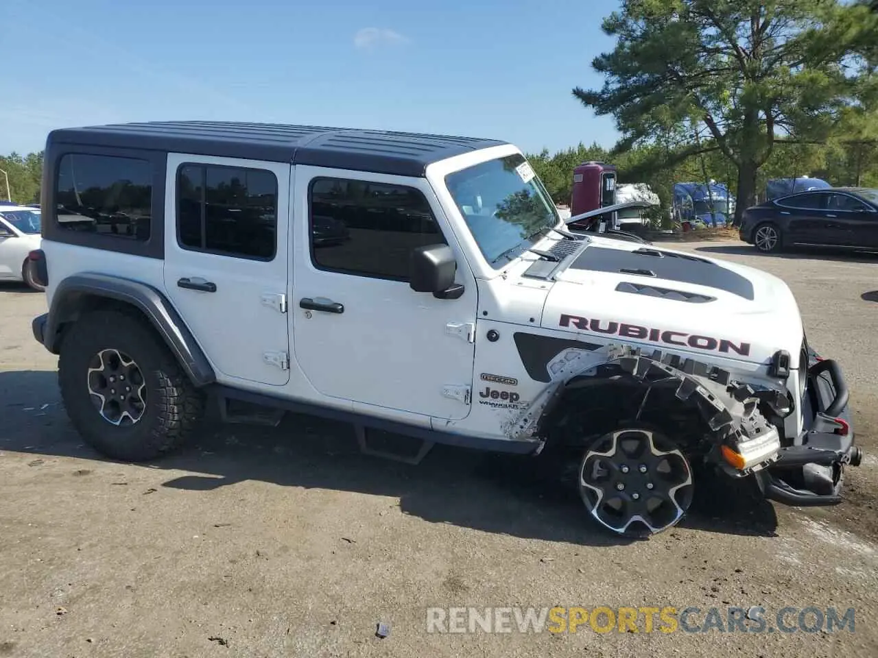4 Photograph of a damaged car 1C4HJXFN2LW253771 JEEP WRANGLER 2020