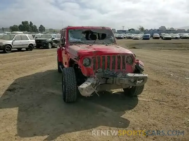 14 Photograph of a damaged car 1C4HJXFN3LW107654 JEEP WRANGLER 2020