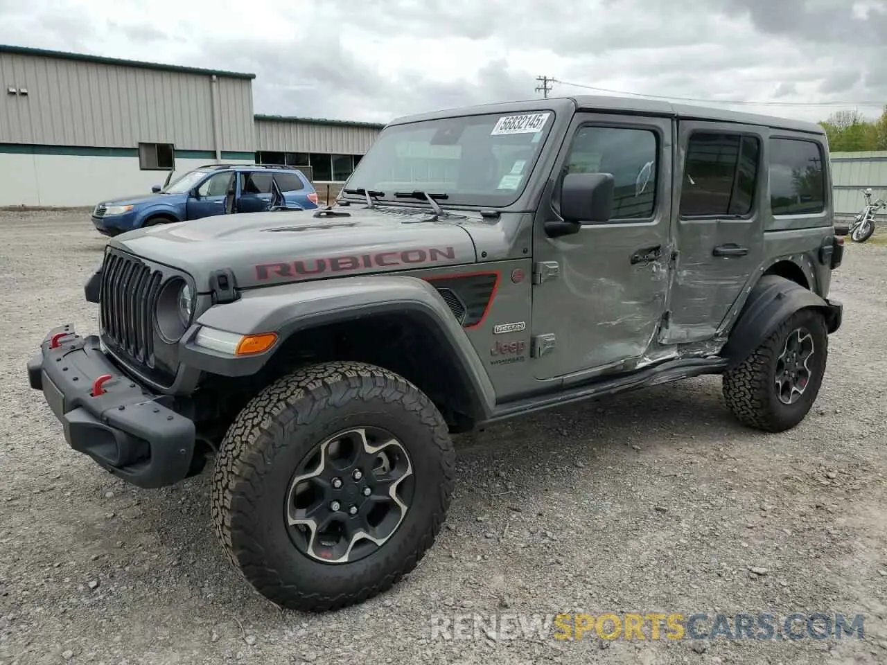 1 Photograph of a damaged car 1C4HJXFN6LW312966 JEEP WRANGLER 2020