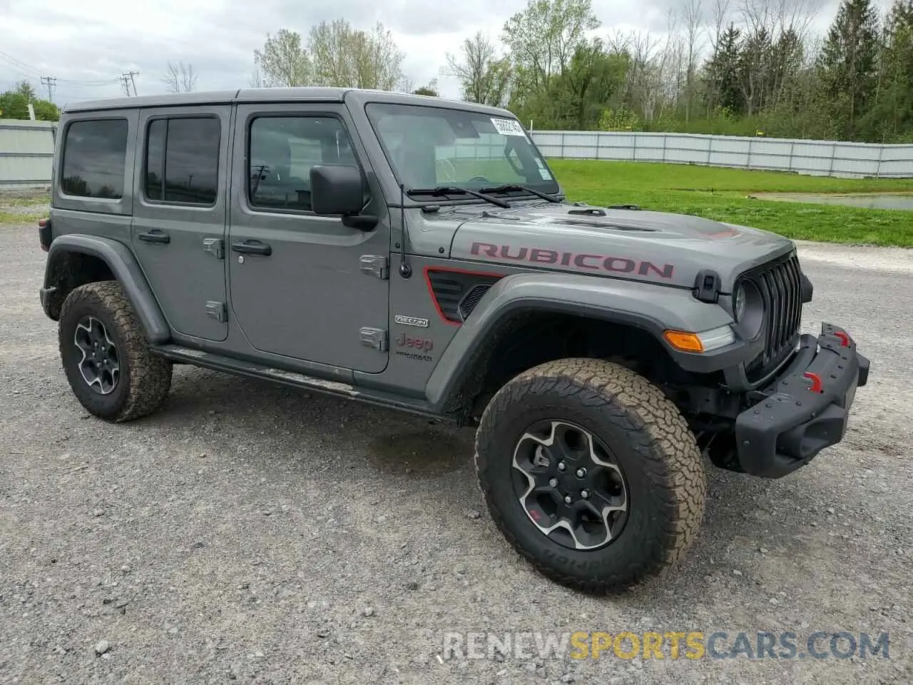 4 Photograph of a damaged car 1C4HJXFN6LW312966 JEEP WRANGLER 2020