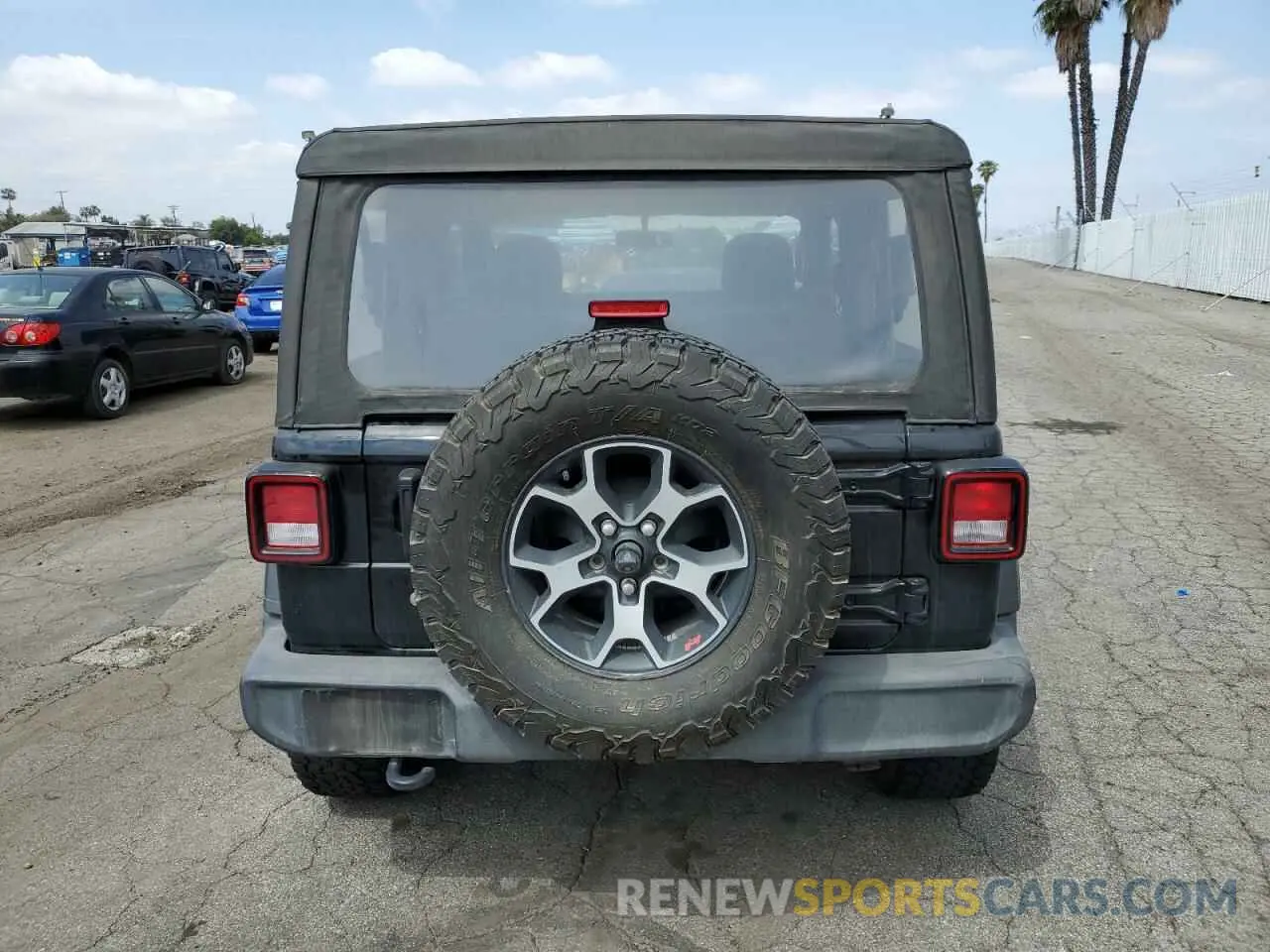6 Фотография поврежденного автомобиля 1C4GJXAG1MW637028 JEEP WRANGLER 2021