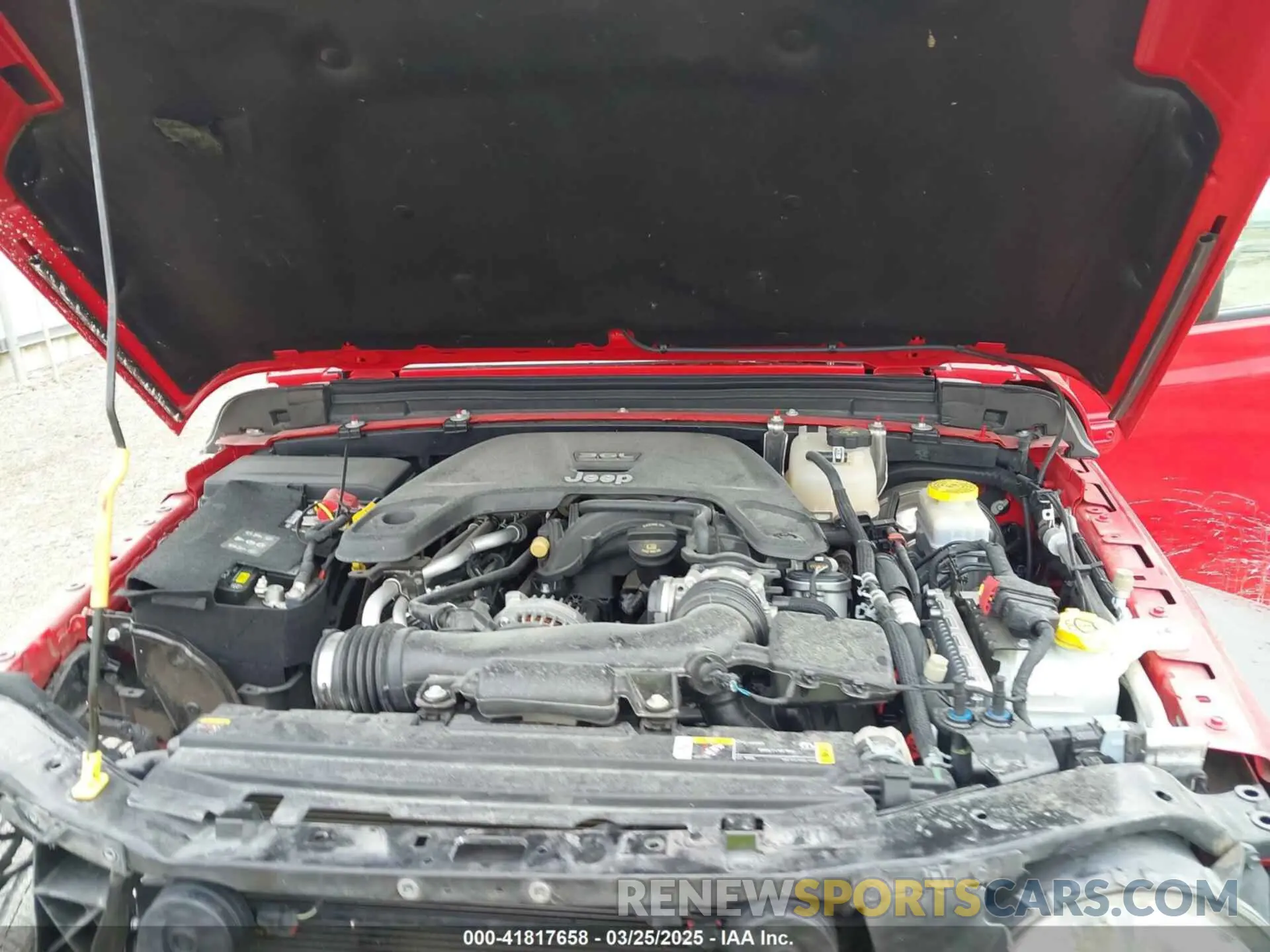 10 Photograph of a damaged car 1C4GJXAG7MW862022 JEEP WRANGLER 2021