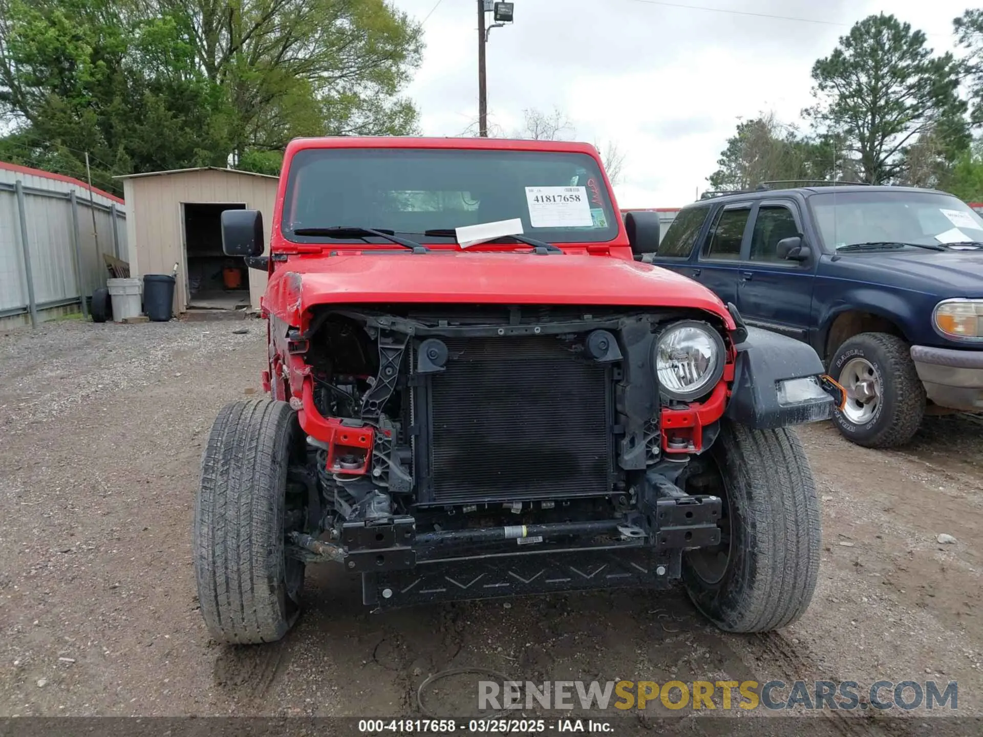 13 Photograph of a damaged car 1C4GJXAG7MW862022 JEEP WRANGLER 2021
