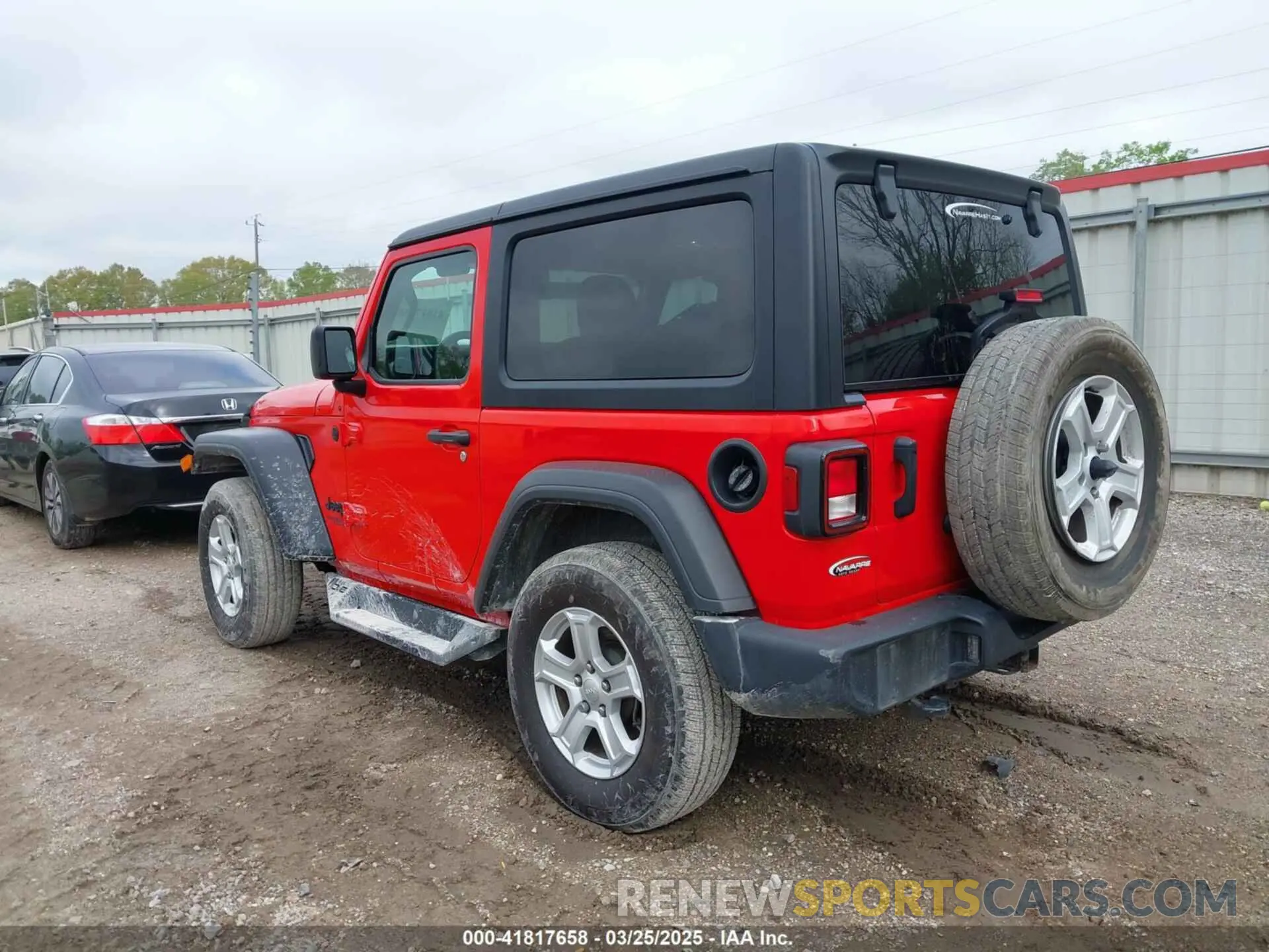 3 Photograph of a damaged car 1C4GJXAG7MW862022 JEEP WRANGLER 2021