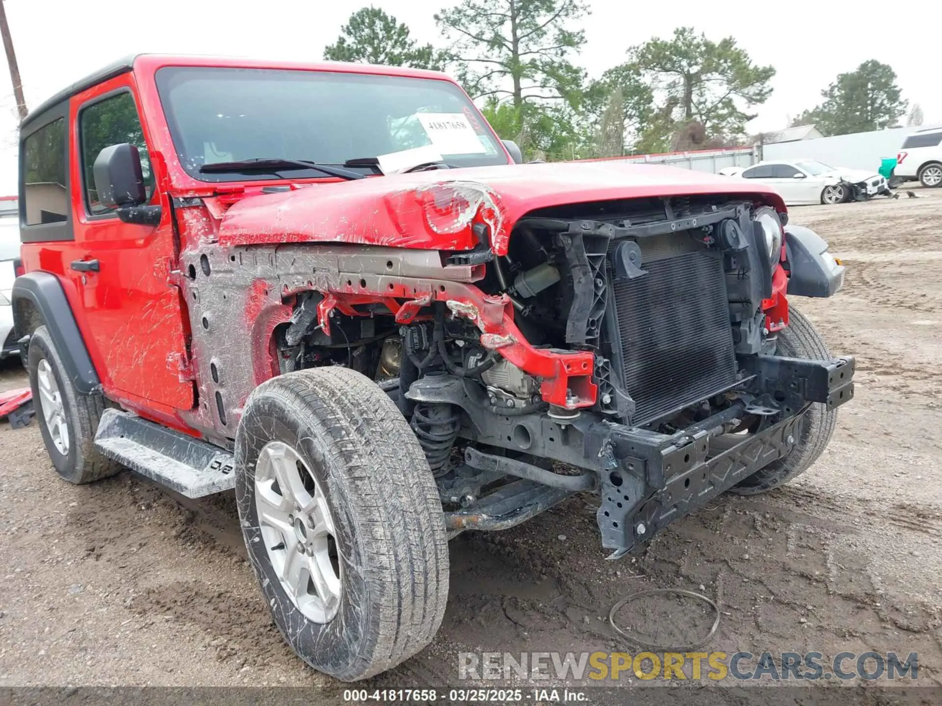 6 Photograph of a damaged car 1C4GJXAG7MW862022 JEEP WRANGLER 2021