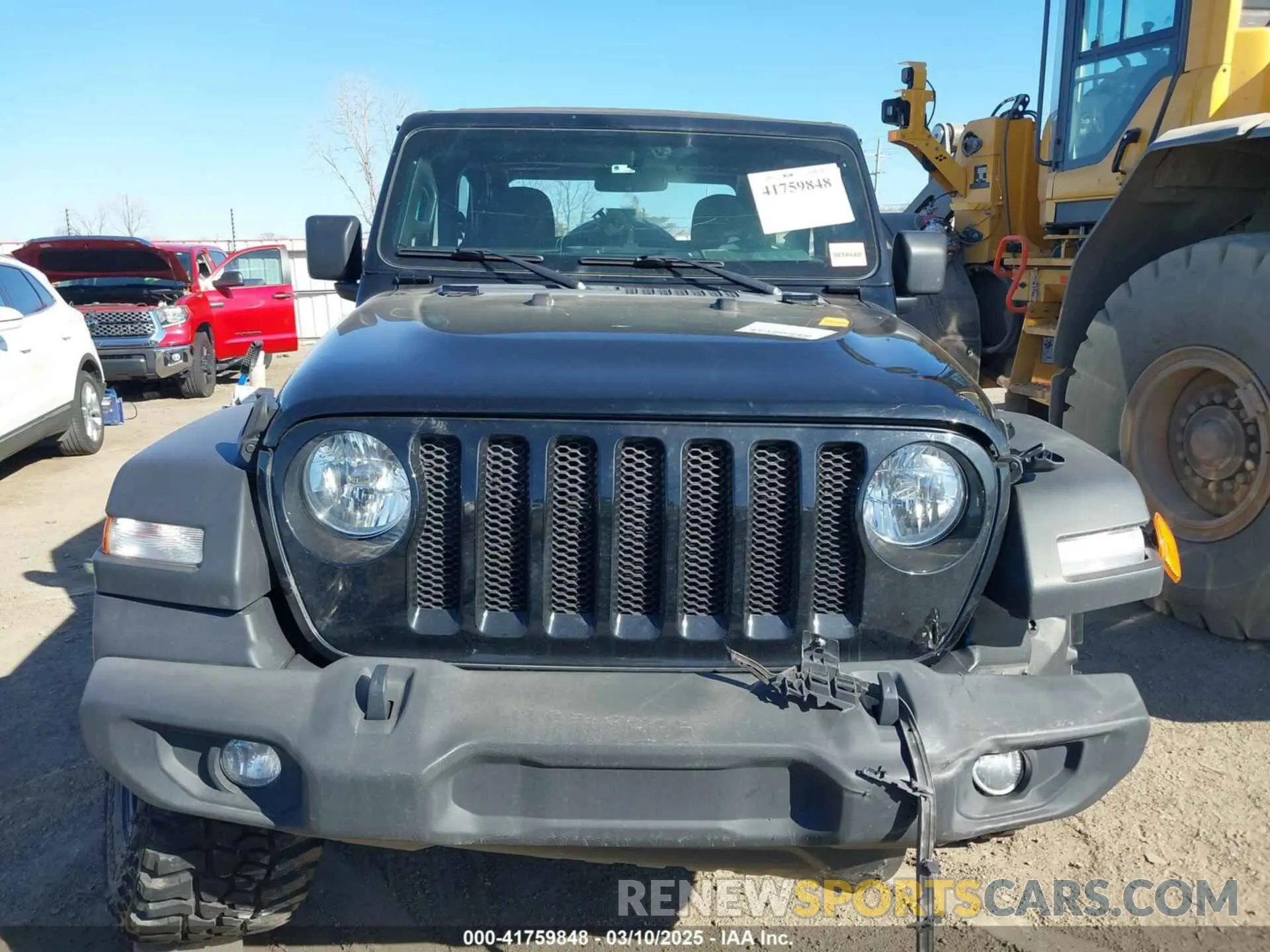 11 Фотография поврежденного автомобиля 1C4GJXAG8MW559296 JEEP WRANGLER 2021
