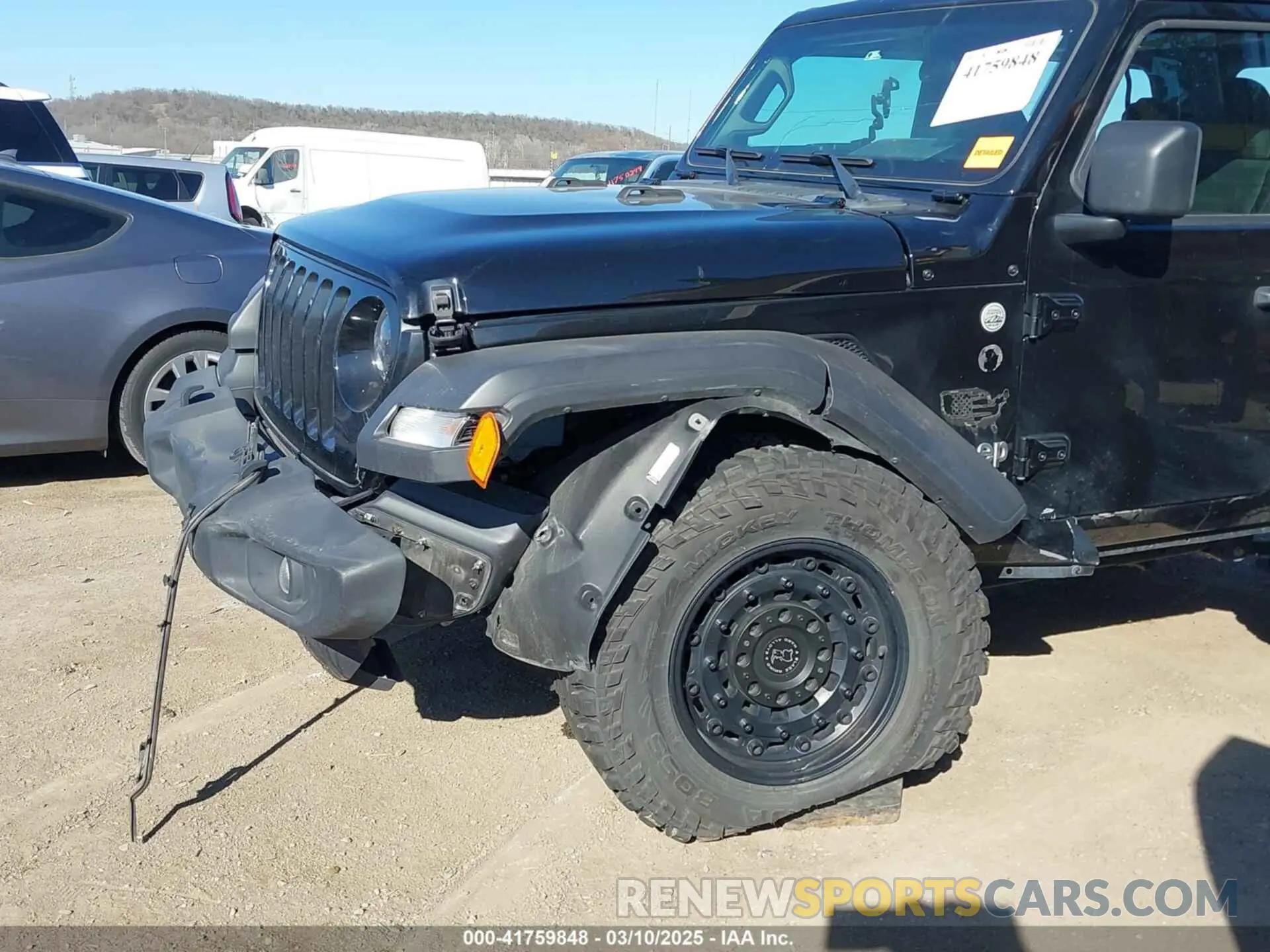 6 Фотография поврежденного автомобиля 1C4GJXAG8MW559296 JEEP WRANGLER 2021