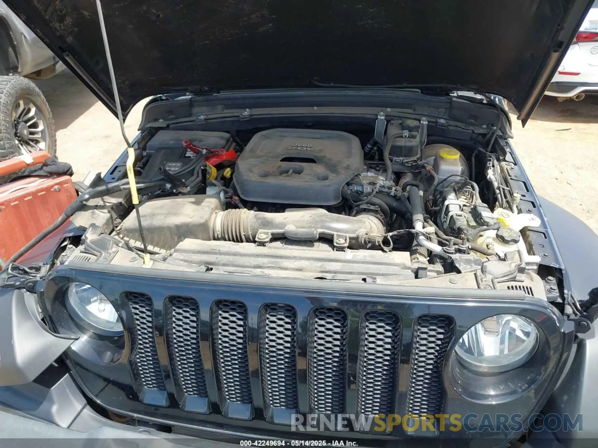 10 Photograph of a damaged car 1C4GJXAN0MW520572 JEEP WRANGLER 2021