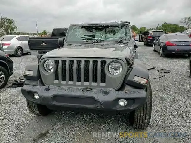 11 Photograph of a damaged car 1C4GJXAN2MW699133 JEEP WRANGLER 2021