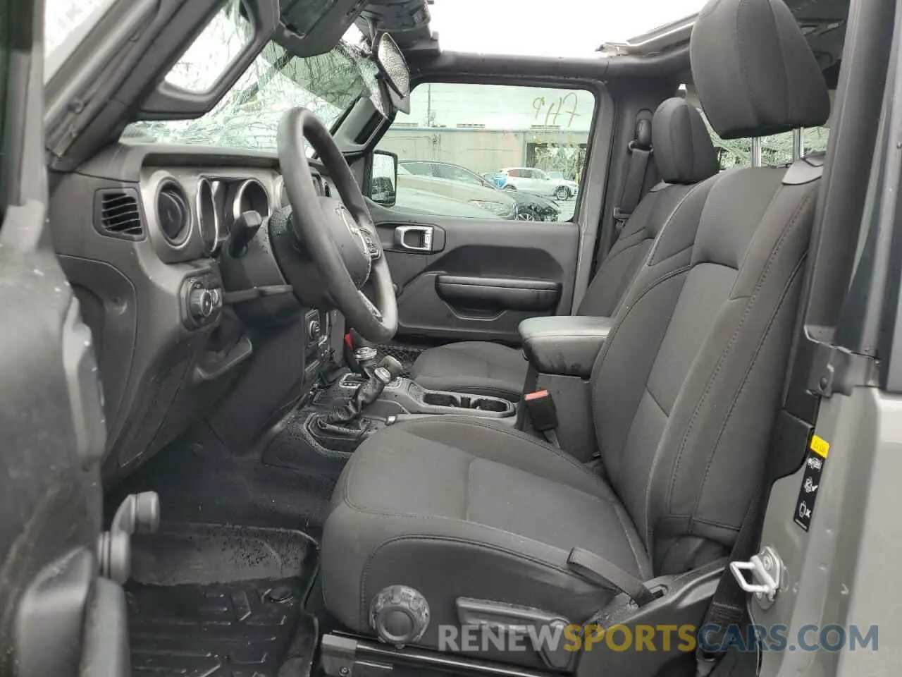 7 Photograph of a damaged car 1C4GJXAN2MW699133 JEEP WRANGLER 2021