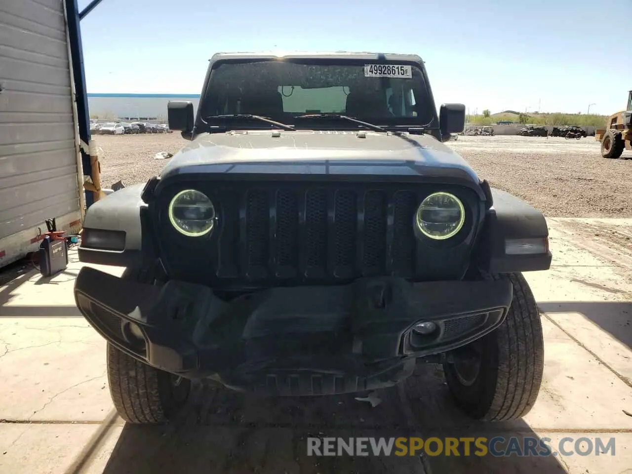 5 Фотография поврежденного автомобиля 1C4GJXAN4MW751023 JEEP WRANGLER 2021