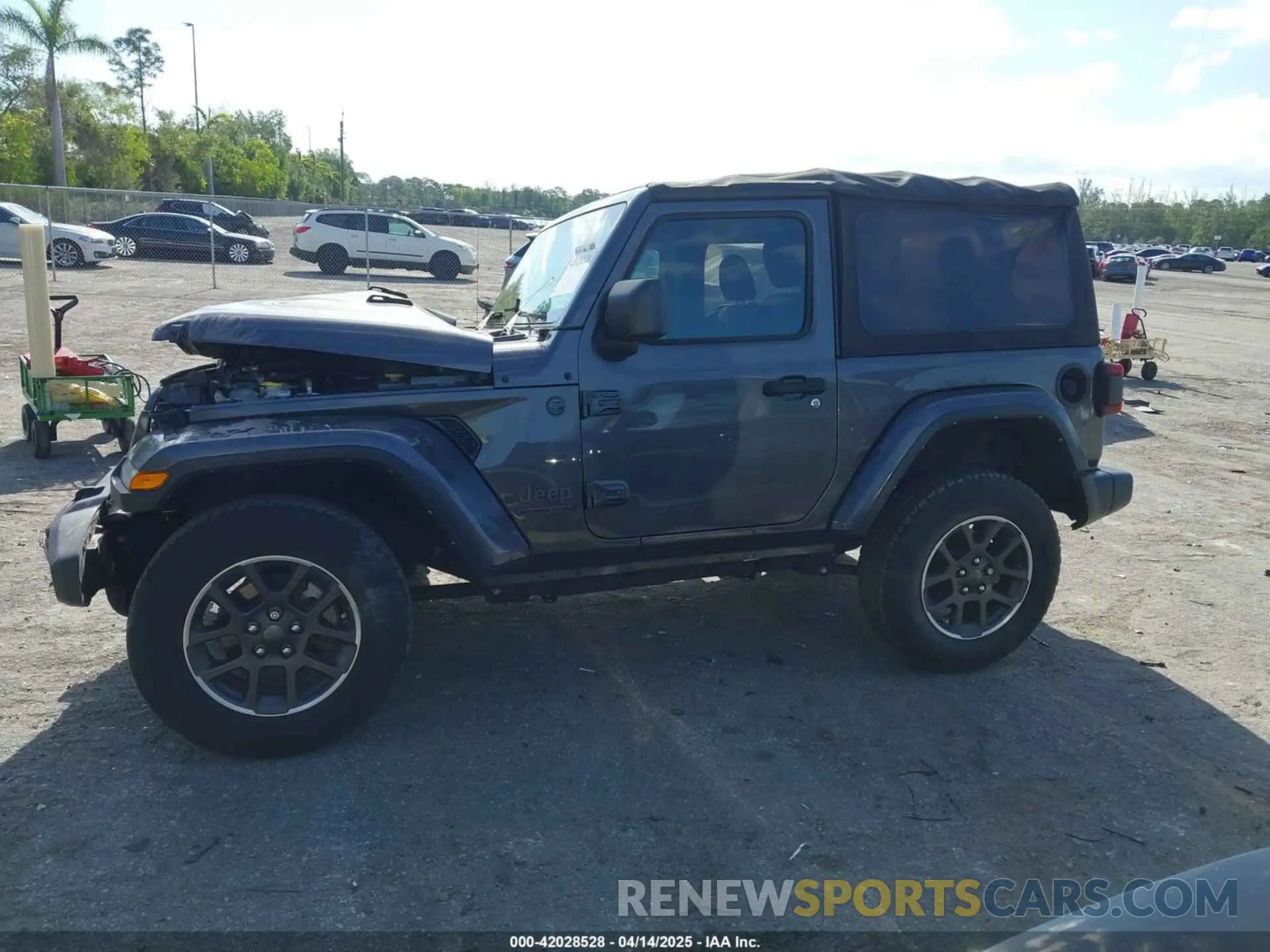 15 Фотография поврежденного автомобиля 1C4GJXAN7MW691190 JEEP WRANGLER 2021