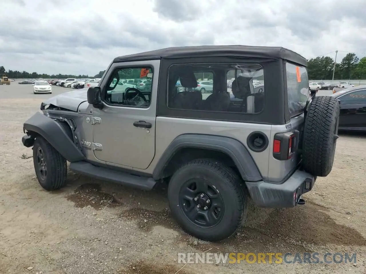 2 Photograph of a damaged car 1C4GJXAN9MW541839 JEEP WRANGLER 2021