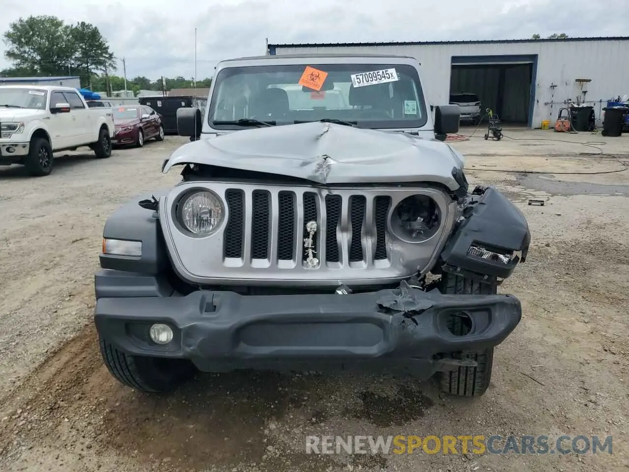 5 Photograph of a damaged car 1C4GJXAN9MW541839 JEEP WRANGLER 2021