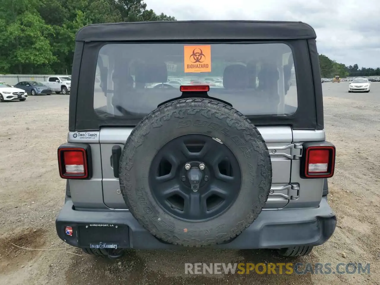 6 Photograph of a damaged car 1C4GJXAN9MW541839 JEEP WRANGLER 2021