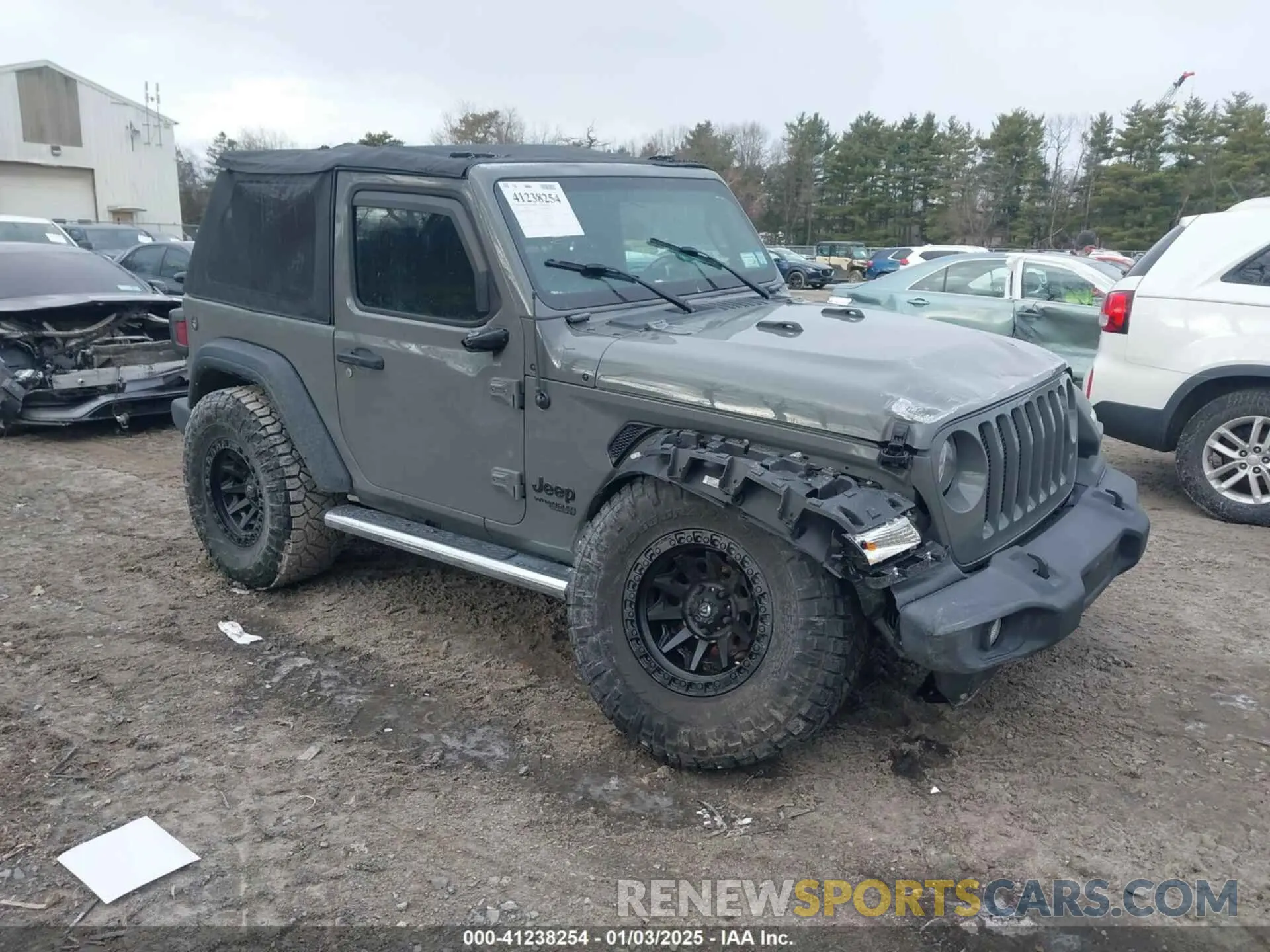 1 Фотография поврежденного автомобиля 1C4GJXAN9MW768559 JEEP WRANGLER 2021