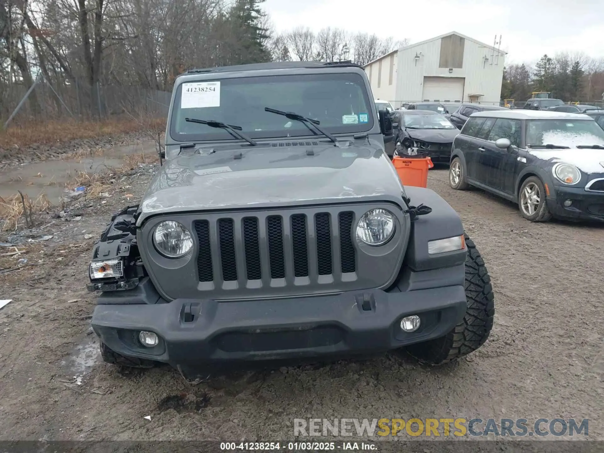 12 Фотография поврежденного автомобиля 1C4GJXAN9MW768559 JEEP WRANGLER 2021