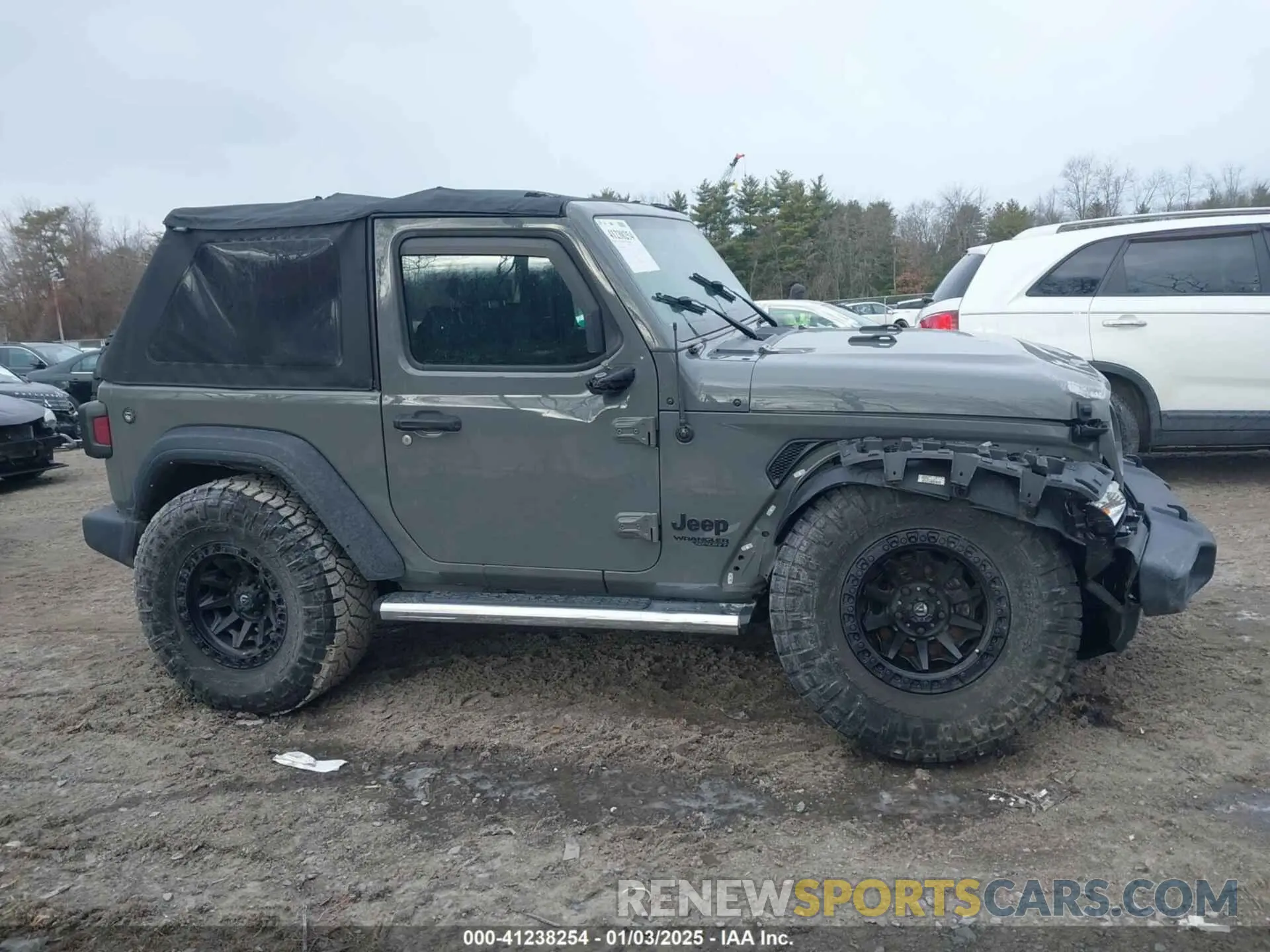 13 Фотография поврежденного автомобиля 1C4GJXAN9MW768559 JEEP WRANGLER 2021