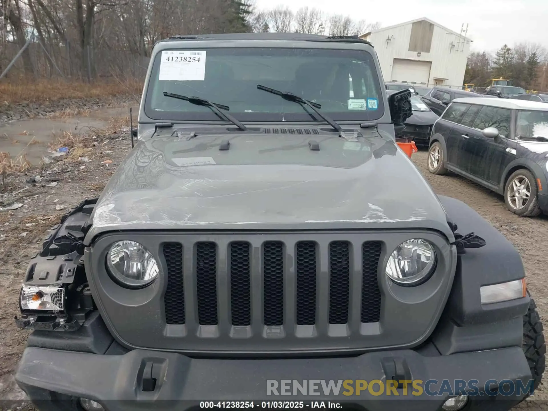 6 Фотография поврежденного автомобиля 1C4GJXAN9MW768559 JEEP WRANGLER 2021