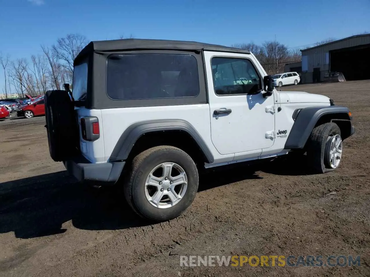 3 Фотография поврежденного автомобиля 1C4GJXANXMW751236 JEEP WRANGLER 2021
