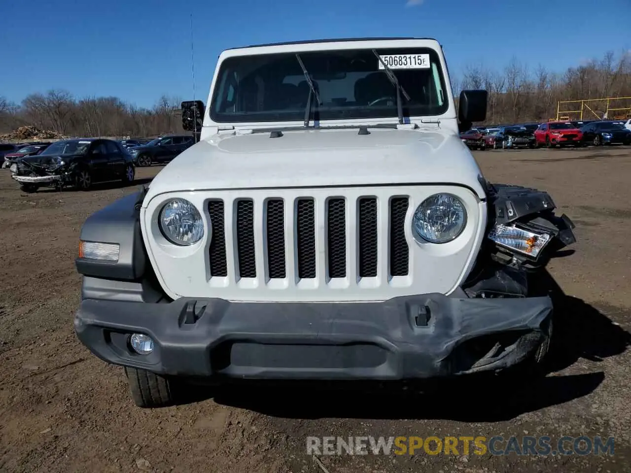 5 Фотография поврежденного автомобиля 1C4GJXANXMW751236 JEEP WRANGLER 2021