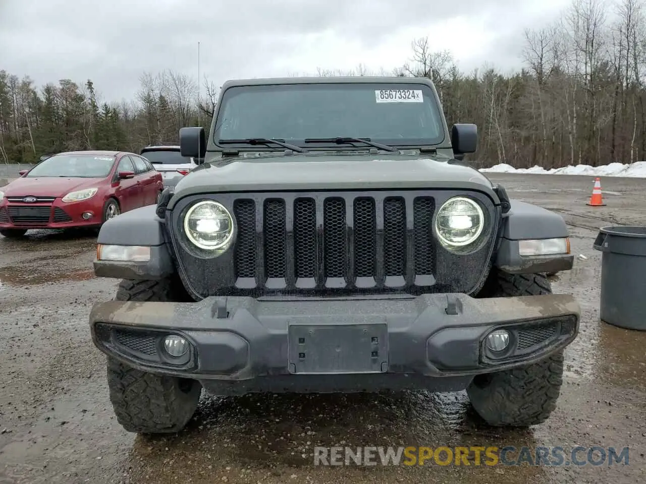 5 Photograph of a damaged car 1C4HJXAG3MW617318 JEEP WRANGLER 2021