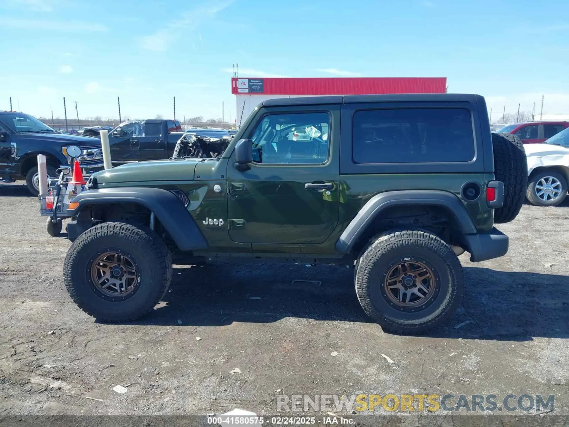 14 Фотография поврежденного автомобиля 1C4HJXAG4MW647038 JEEP WRANGLER 2021