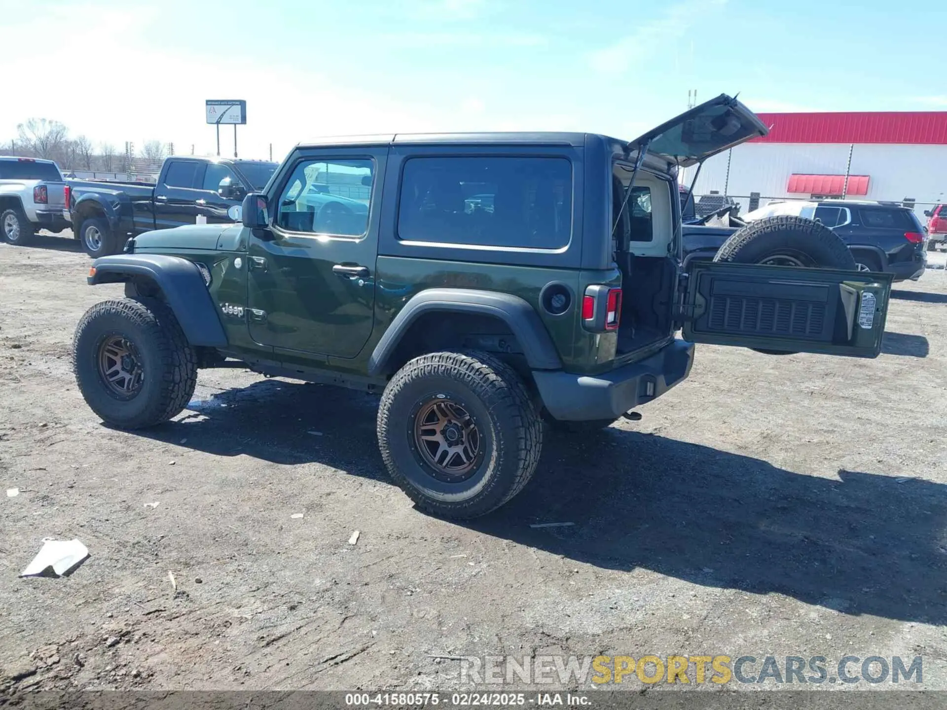 3 Фотография поврежденного автомобиля 1C4HJXAG4MW647038 JEEP WRANGLER 2021