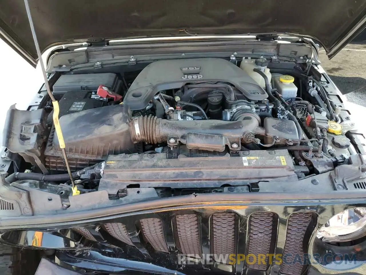 11 Photograph of a damaged car 1C4HJXAG8MW560615 JEEP WRANGLER 2021