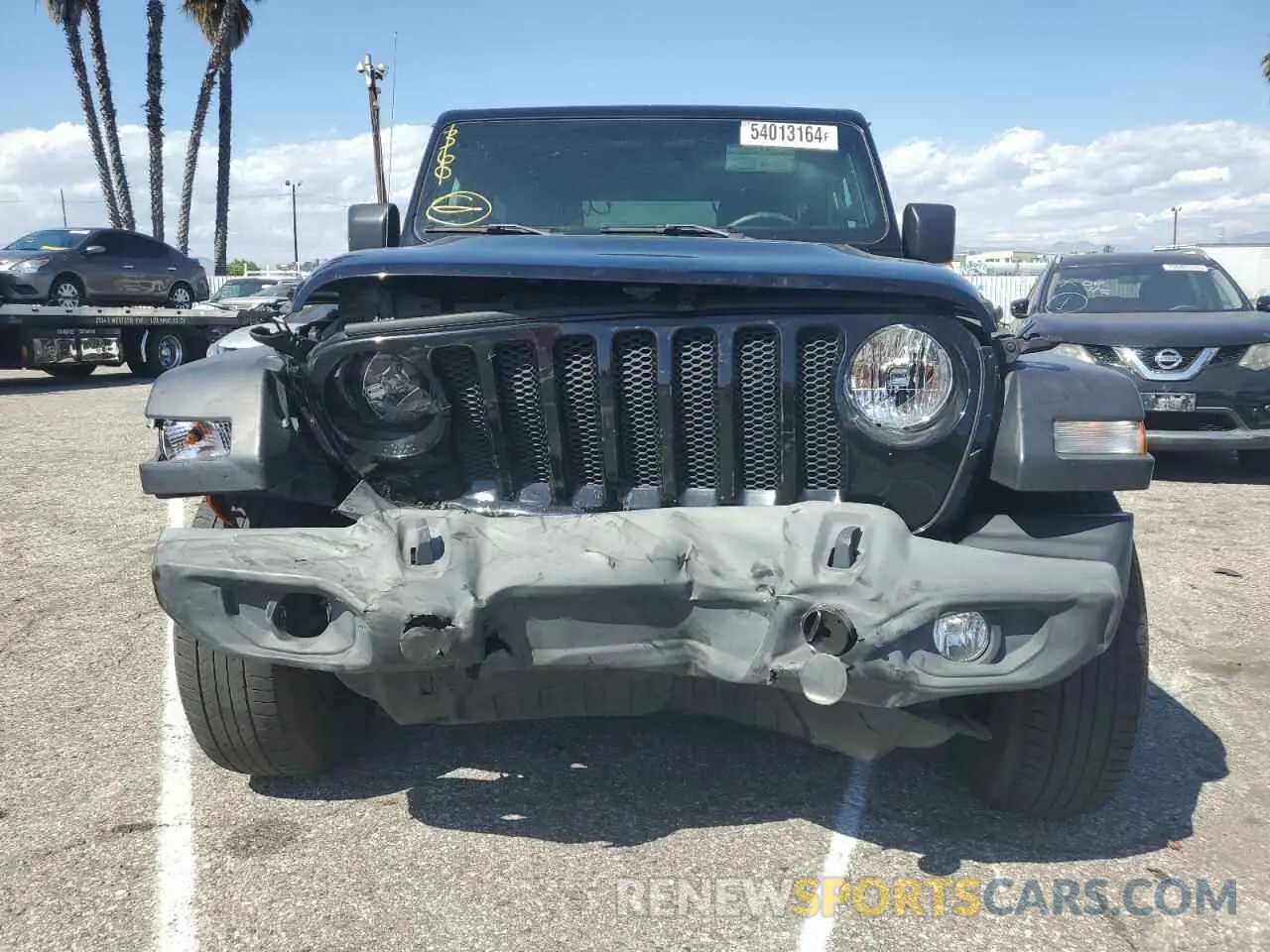 5 Photograph of a damaged car 1C4HJXAG8MW560615 JEEP WRANGLER 2021