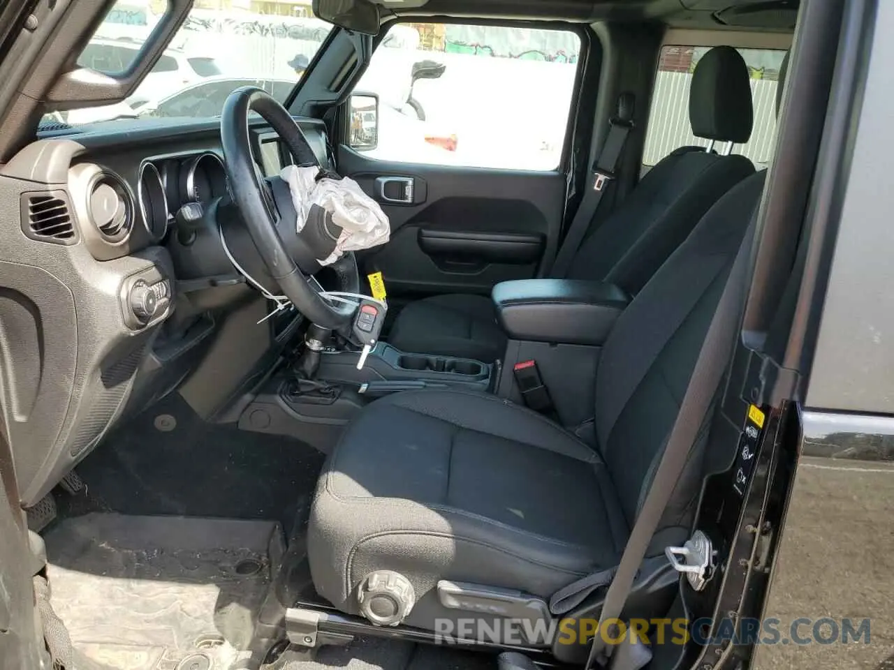 7 Photograph of a damaged car 1C4HJXAG8MW560615 JEEP WRANGLER 2021