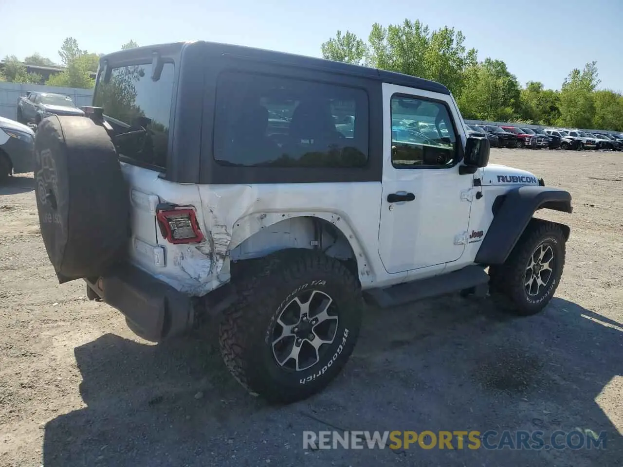 3 Фотография поврежденного автомобиля 1C4HJXCG2MW660738 JEEP WRANGLER 2021