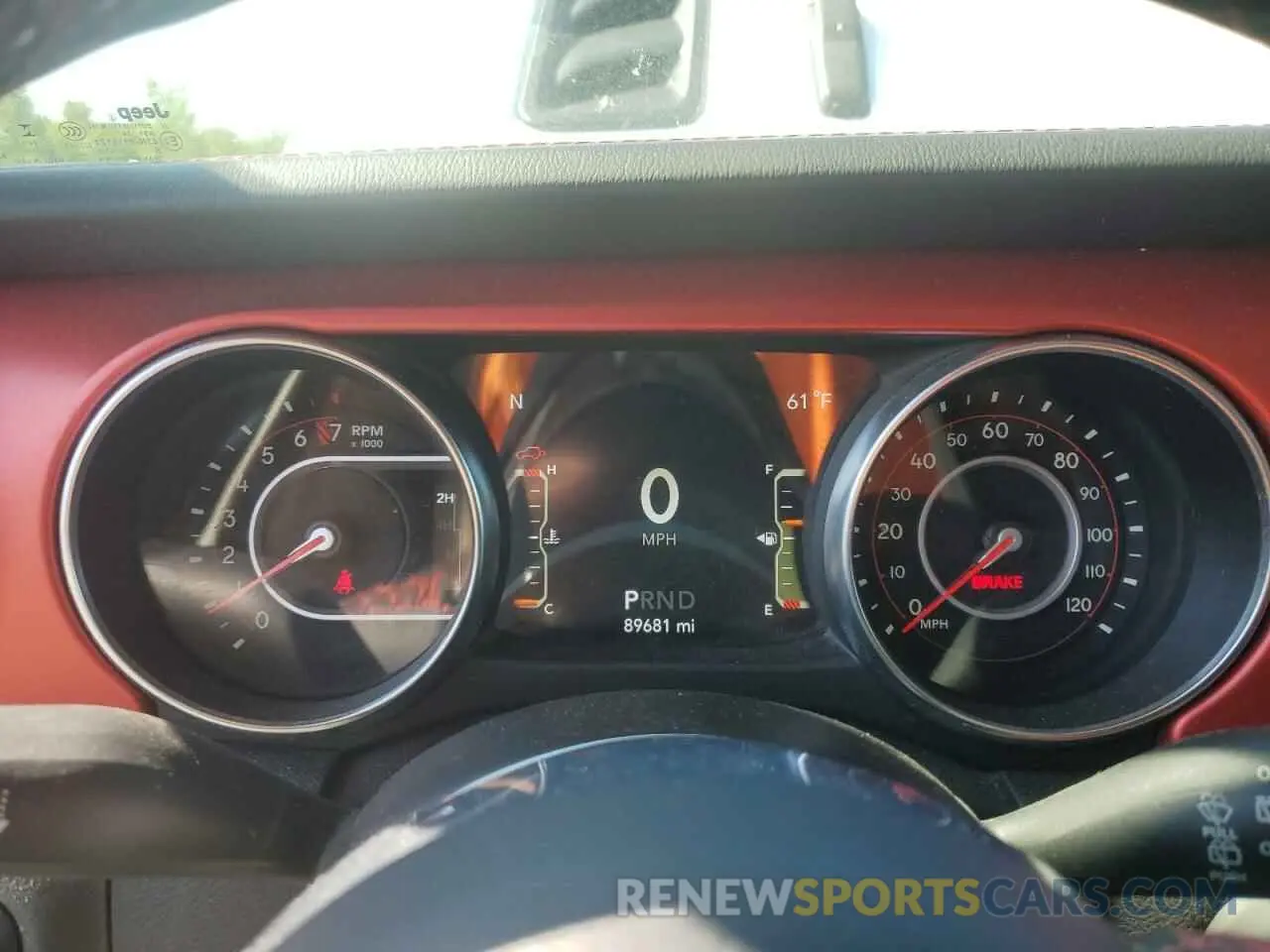 9 Фотография поврежденного автомобиля 1C4HJXCG2MW660738 JEEP WRANGLER 2021
