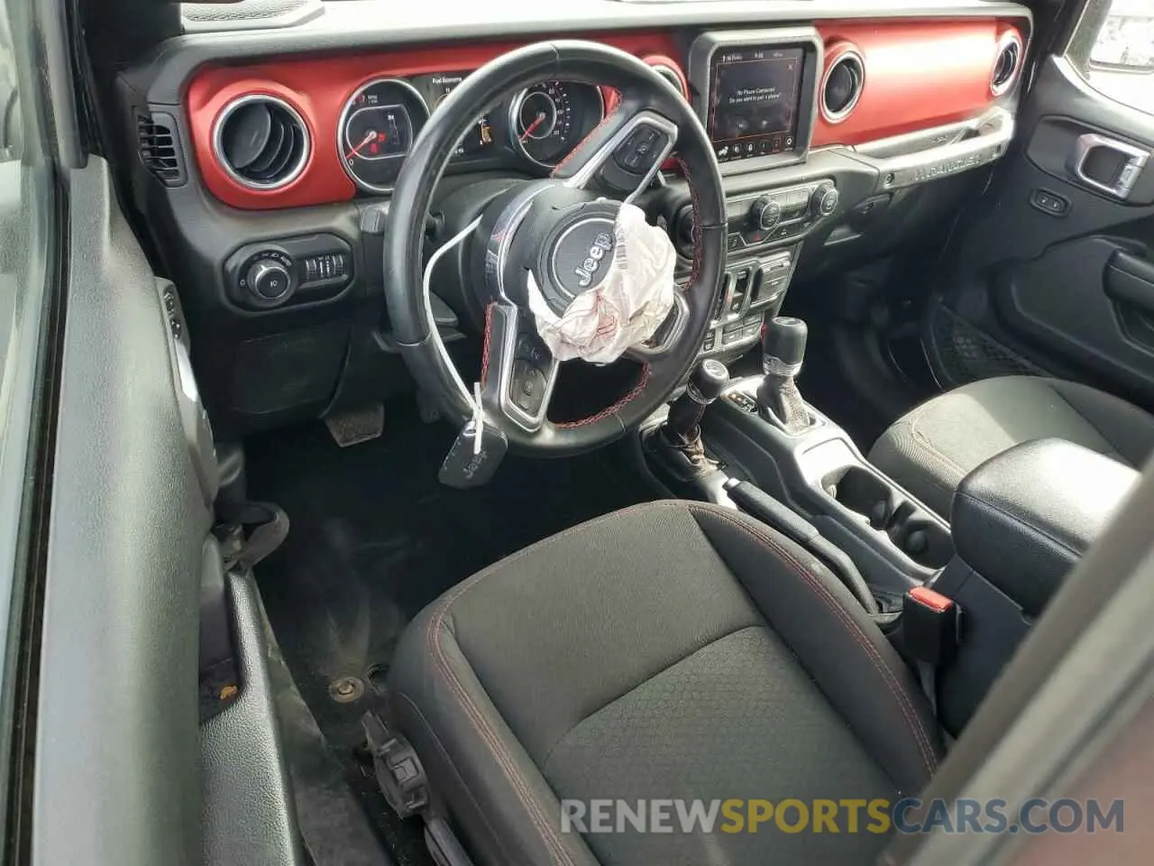 8 Фотография поврежденного автомобиля 1C4HJXCG5MW797267 JEEP WRANGLER 2021