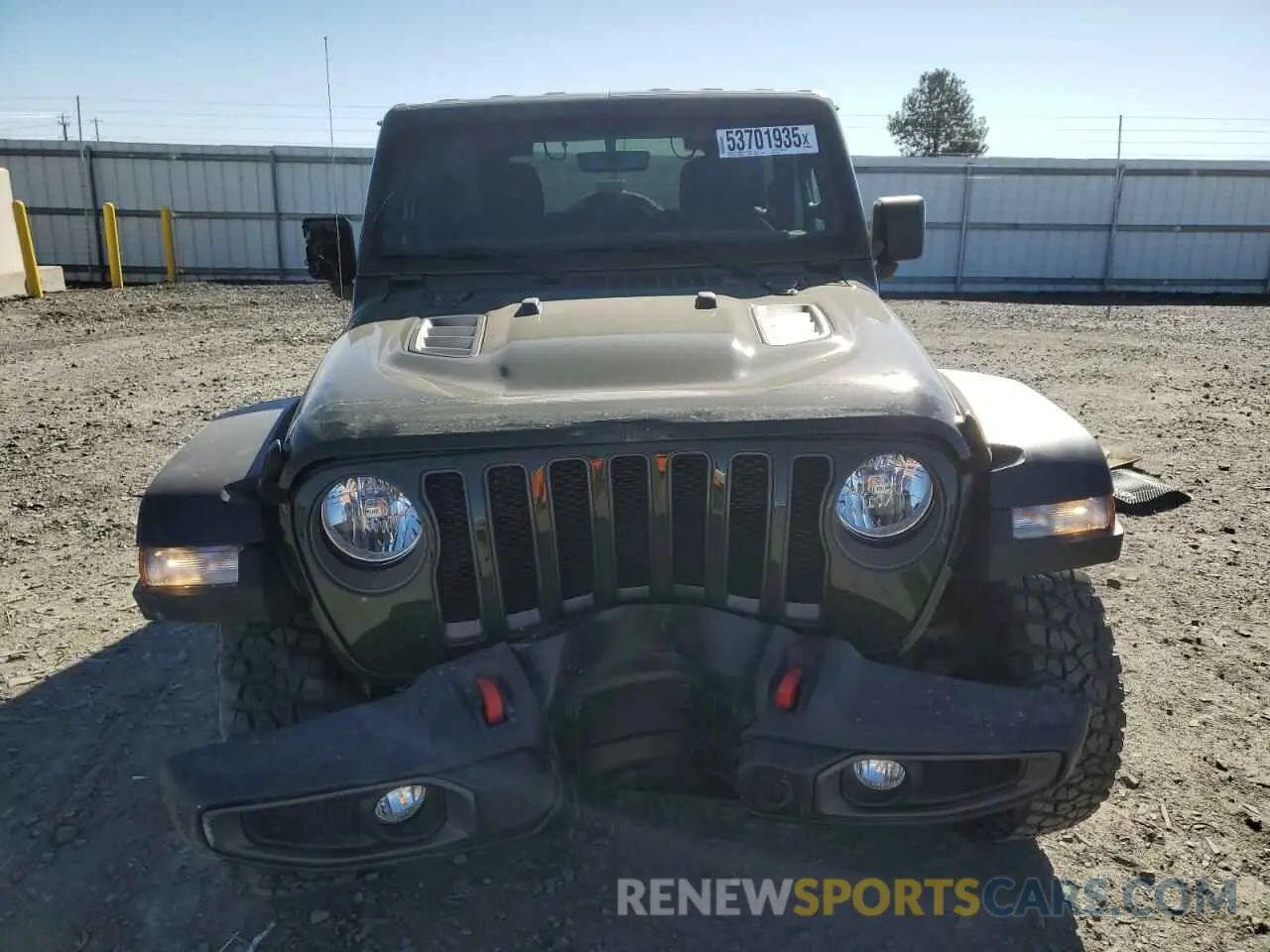 5 Photograph of a damaged car 1C4HJXCG6MW688865 JEEP WRANGLER 2021