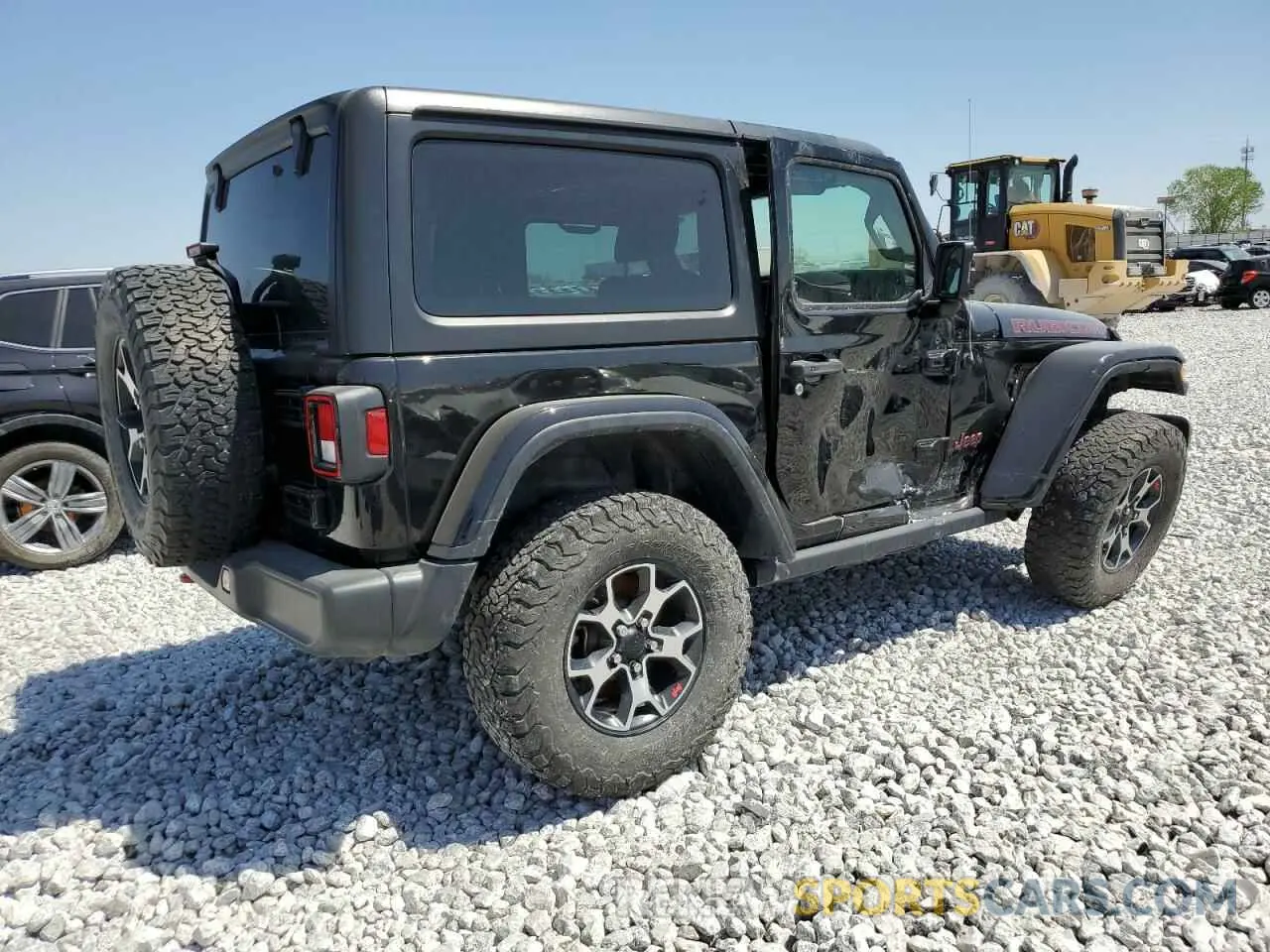 3 Фотография поврежденного автомобиля 1C4HJXCG8MW663191 JEEP WRANGLER 2021