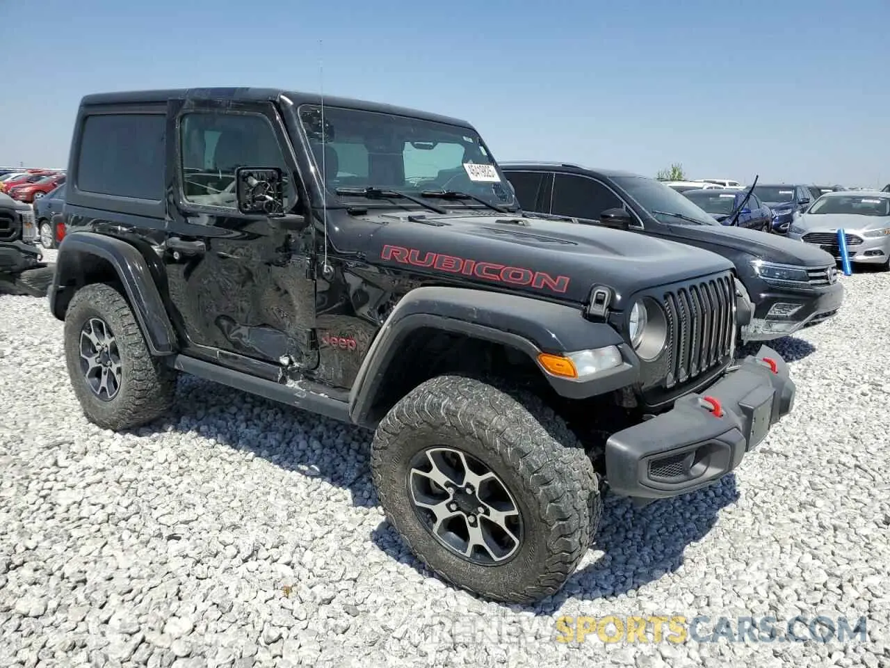 4 Фотография поврежденного автомобиля 1C4HJXCG8MW663191 JEEP WRANGLER 2021
