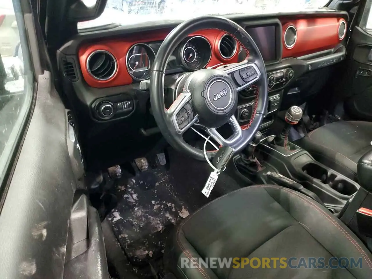 8 Фотография поврежденного автомобиля 1C4HJXCG8MW663191 JEEP WRANGLER 2021