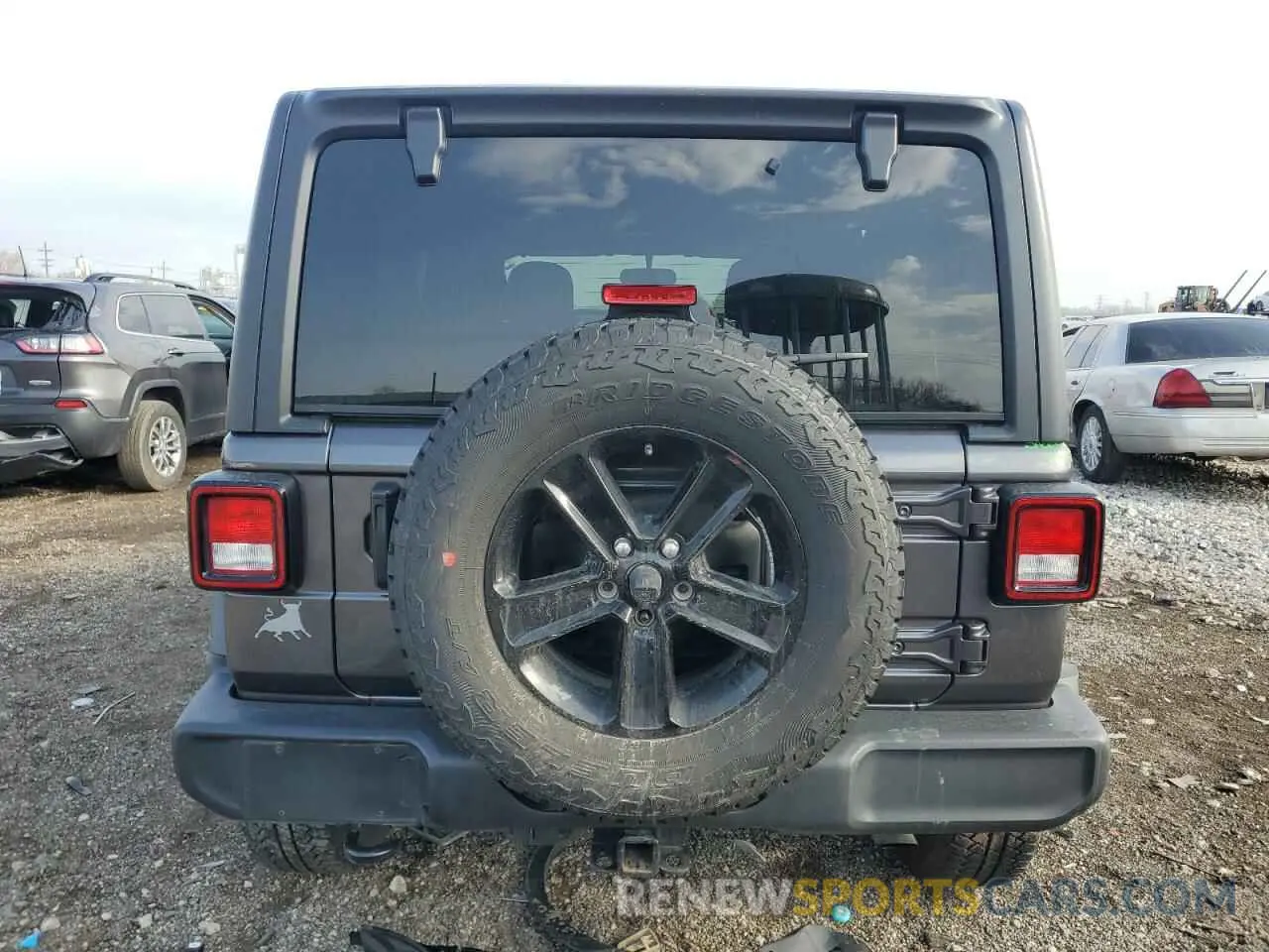 6 Photograph of a damaged car 1C4HJXDG0MW521769 JEEP WRANGLER 2021