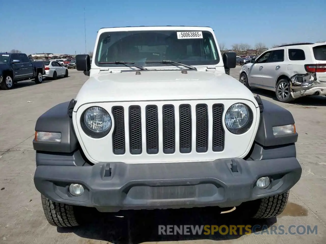 5 Photograph of a damaged car 1C4HJXDG1MW505564 JEEP WRANGLER 2021