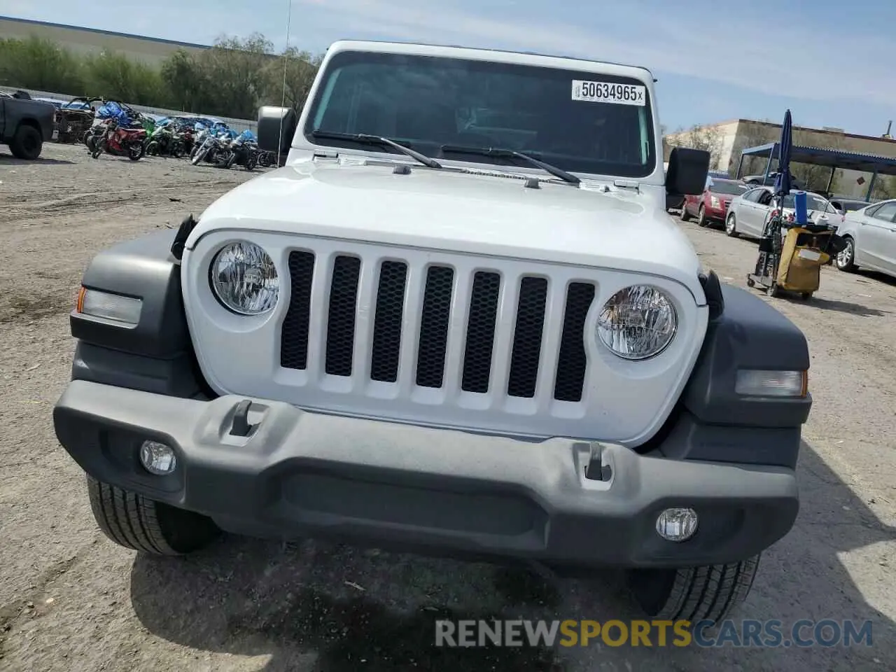 5 Photograph of a damaged car 1C4HJXDG1MW815830 JEEP WRANGLER 2021