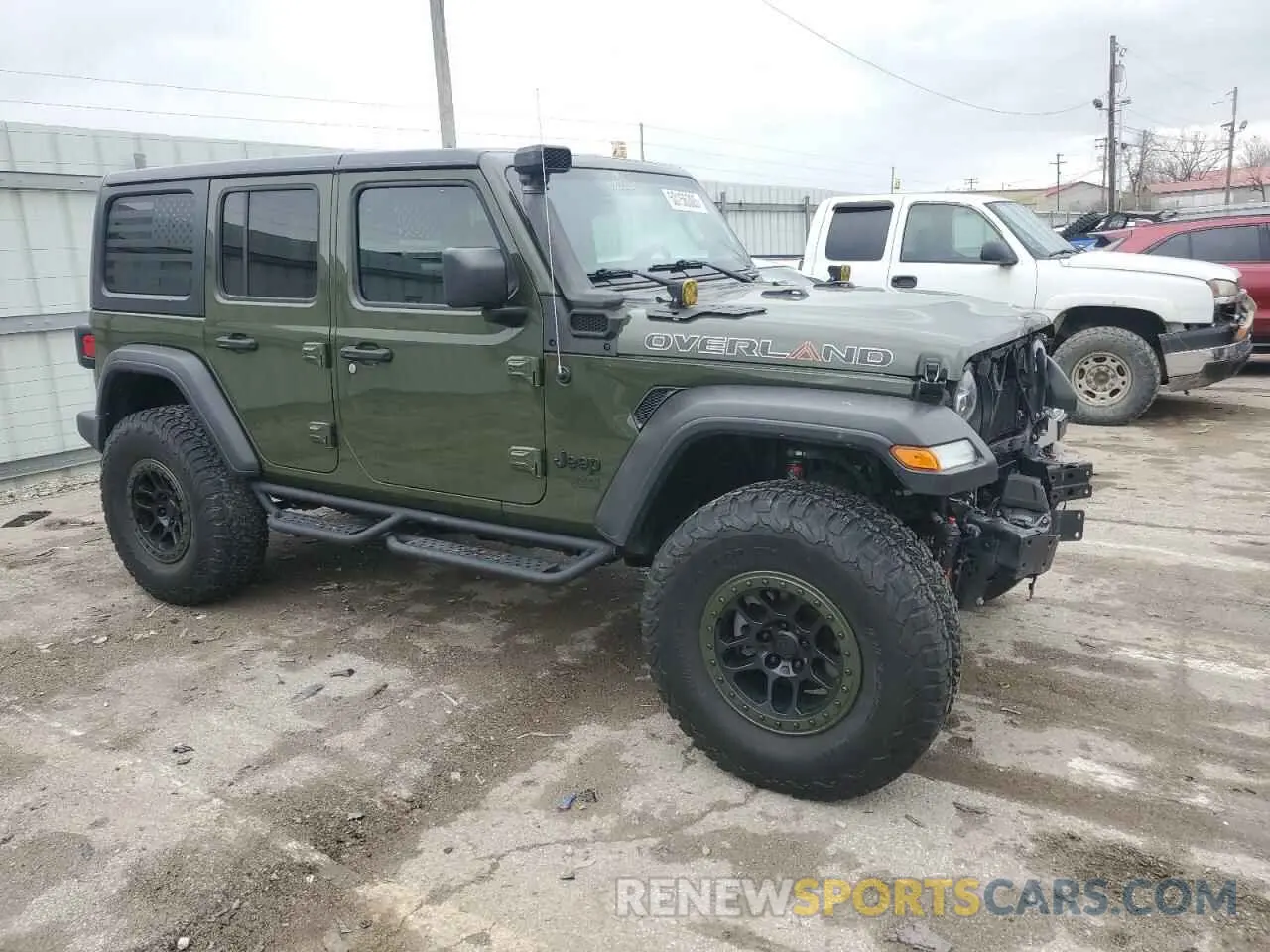4 Photograph of a damaged car 1C4HJXDG2MW563201 JEEP WRANGLER 2021
