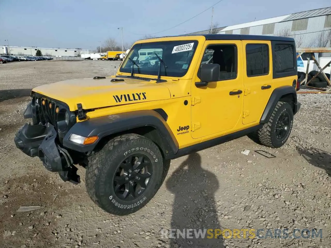 1 Фотография поврежденного автомобиля 1C4HJXDG4MW518776 JEEP WRANGLER 2021