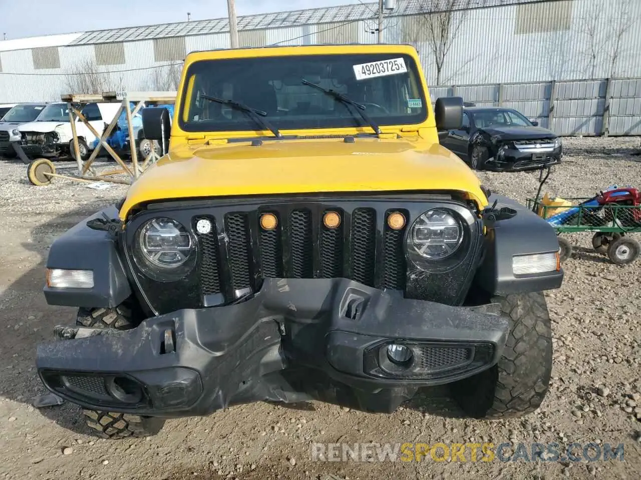 5 Фотография поврежденного автомобиля 1C4HJXDG4MW518776 JEEP WRANGLER 2021