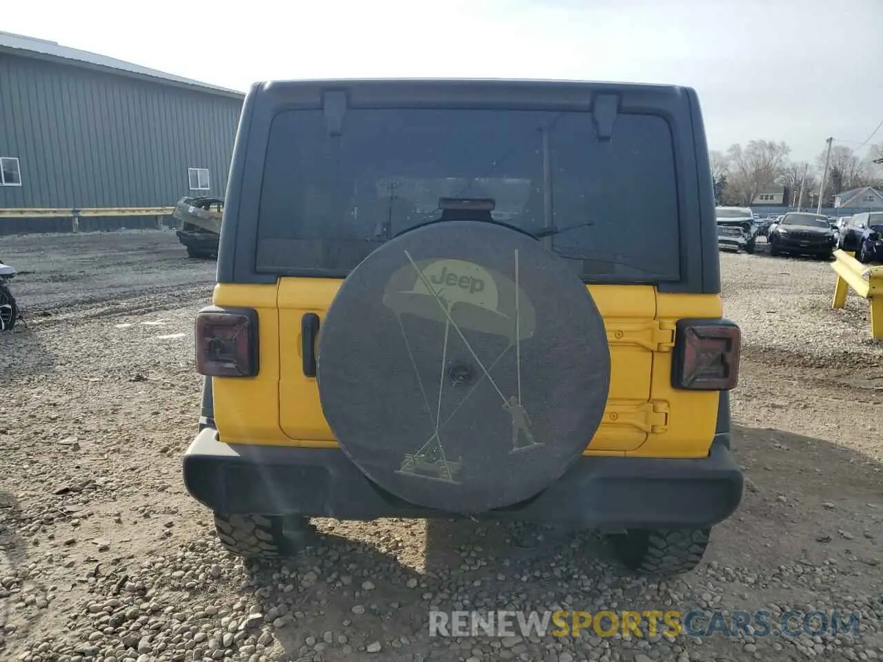 6 Фотография поврежденного автомобиля 1C4HJXDG4MW518776 JEEP WRANGLER 2021