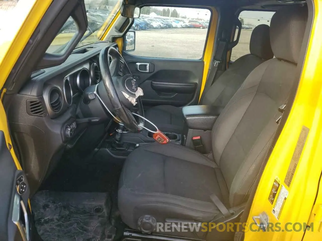 7 Фотография поврежденного автомобиля 1C4HJXDG4MW518776 JEEP WRANGLER 2021