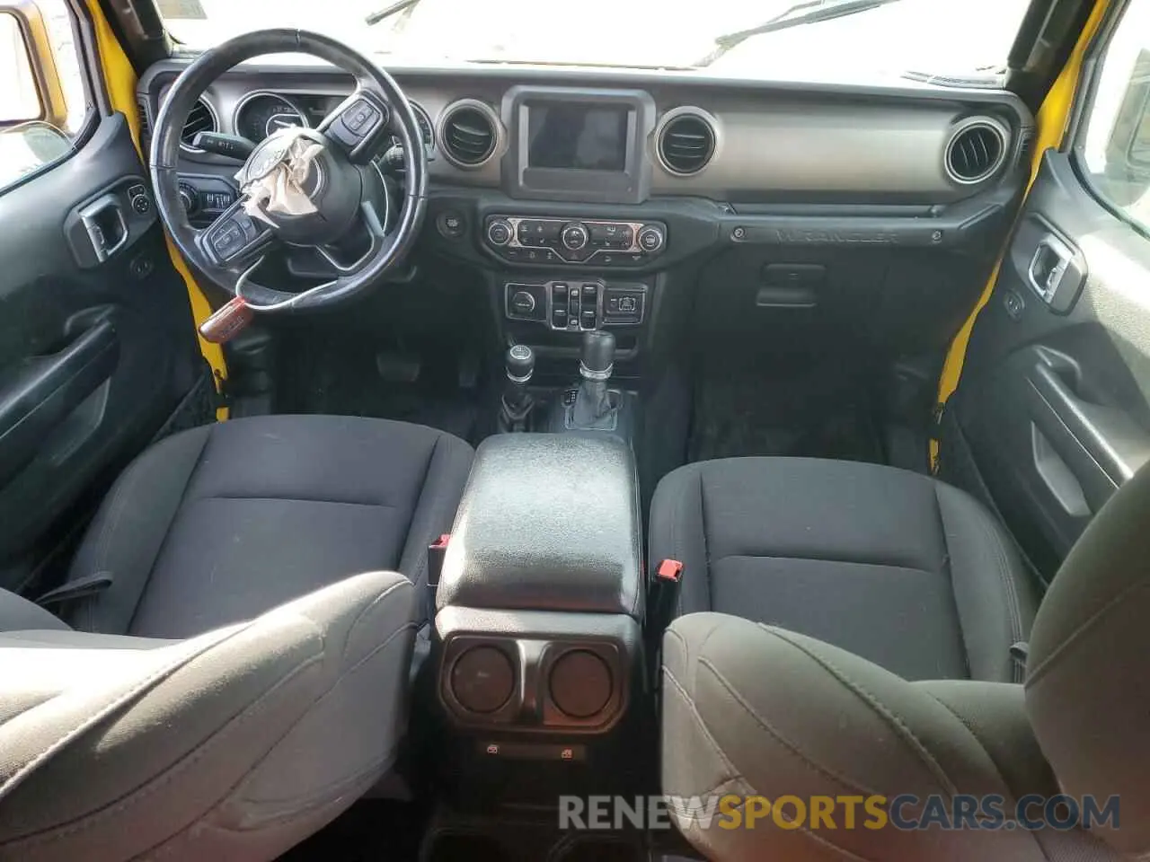 8 Фотография поврежденного автомобиля 1C4HJXDG4MW518776 JEEP WRANGLER 2021