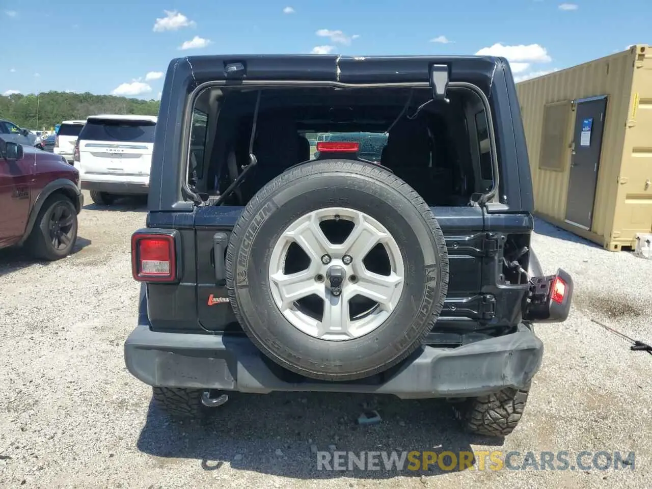 6 Photograph of a damaged car 1C4HJXDG4MW532158 JEEP WRANGLER 2021